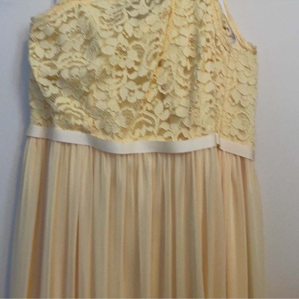 EUC Canary yellow bridesmaids dress - Picture 5 of 10